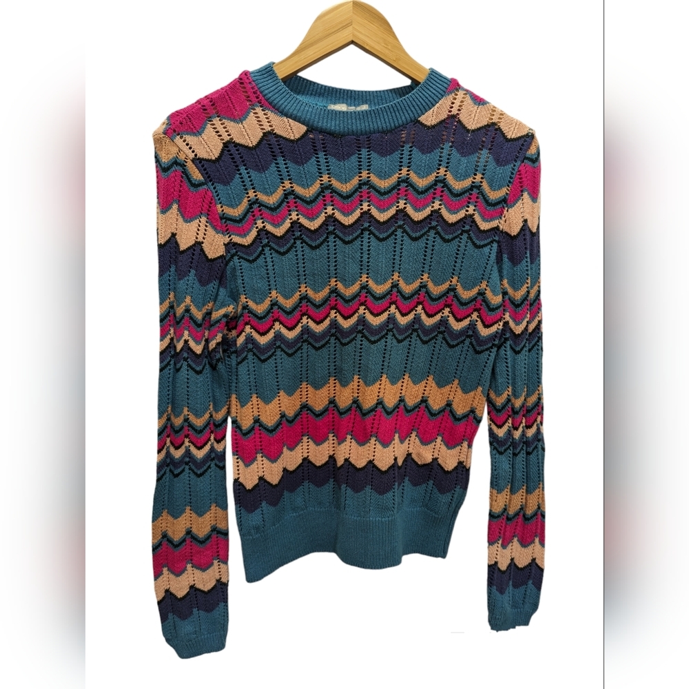 ASOS Fall Crochet Relaxed Fit Sweater Small